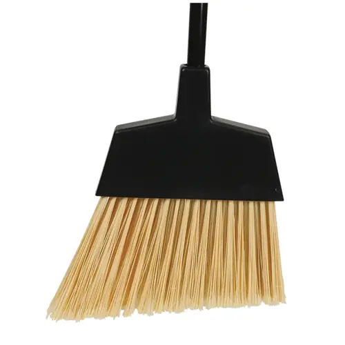 O-Cedar Maxiclean Large Plastic Angle Bristle Broom, 6 Each